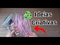 DIY - DO LIXO AO LUXO FIZ UM LINDA DECORAÇÃO PARA COLOCAR NO BANHEIRO!!!