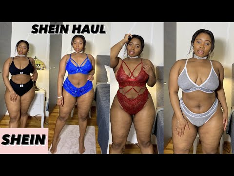 LINGERIE & UNDERWEAR TRY ON HAUL | SHEIN HAUL