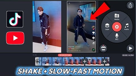 🔥SHAKE + SLOW-FAST MOTION TRANSITION EFFECT IN KINEMASTER | Tiktok Viral Shake Effect