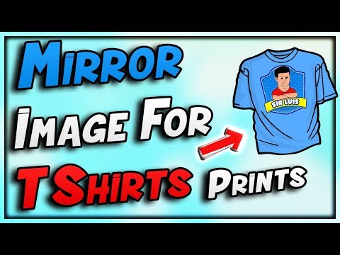 Video: Jak mohu vytisknout zrcadlový obraz obrázku?