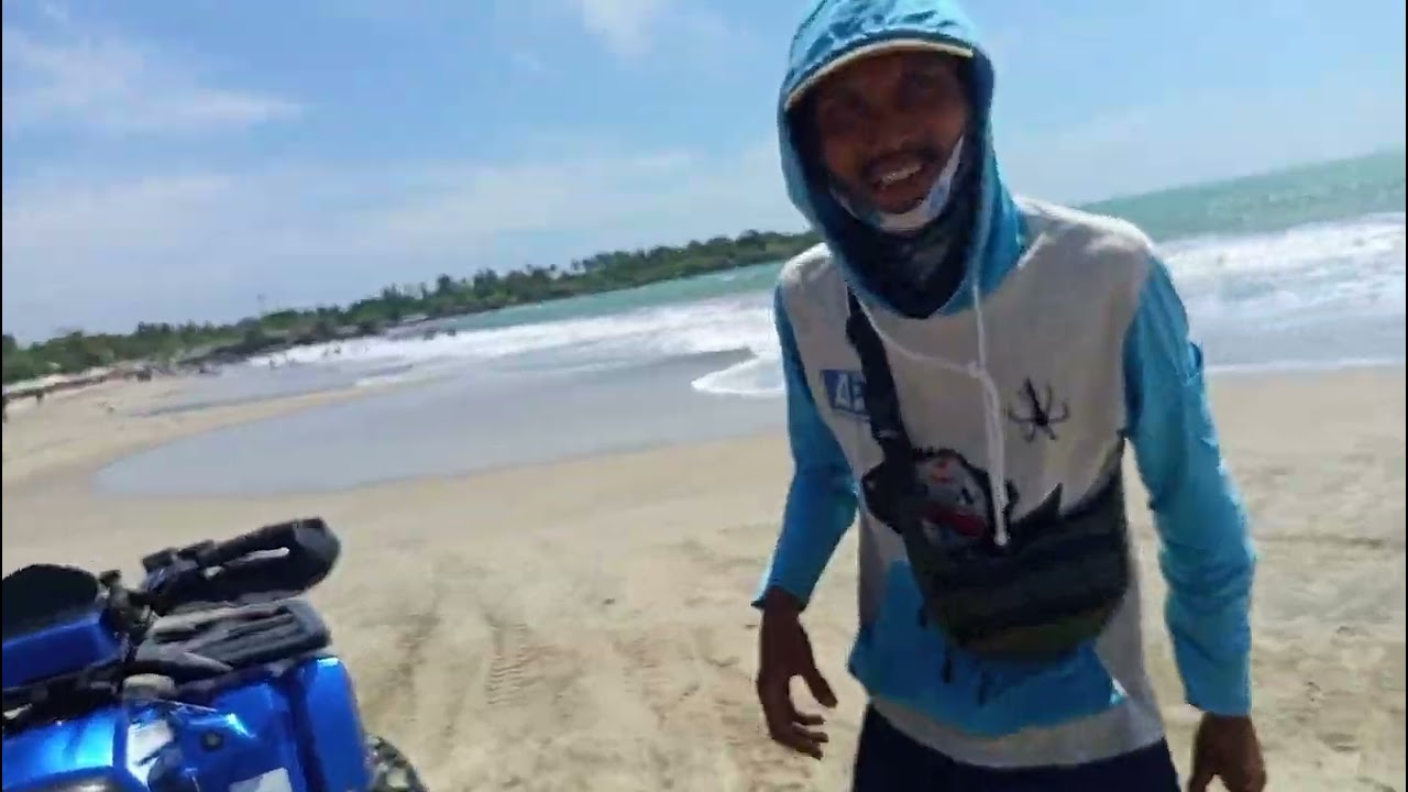 JALAN-JALAN DI PANTAI MARBELLA ANYER PROPINSI BANTEN.,,,, 
