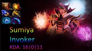 Sumiya Dota 2 7.22. ОДИН ИЗ ЛУЧШИХ ИНВОКЕРОВ МИРА - СУМИЯ В ДЕЛЕ.