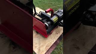 Homemade chainsaw winch