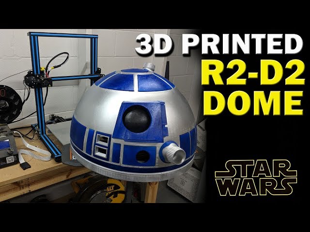 HOW TO MAKE A 3D PRINTED R2-D2 | 1: DOME - YouTube
