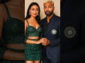 Hardik Pandey with his Girlfriend
