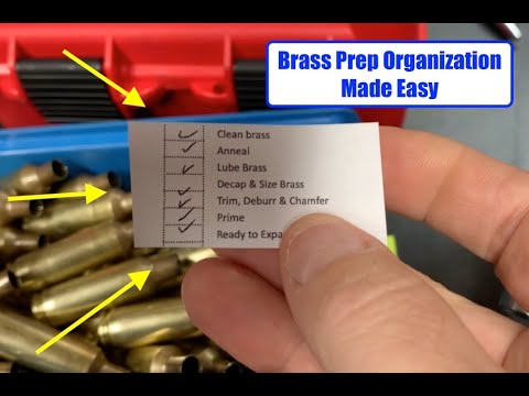 Reloading Brass Preparation