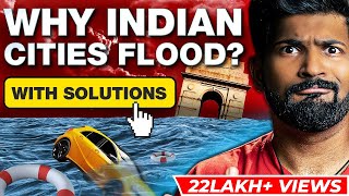 Why does INDIA flood so easily? | Indian URBAN floods explained with solutions by Abhi and Niyu