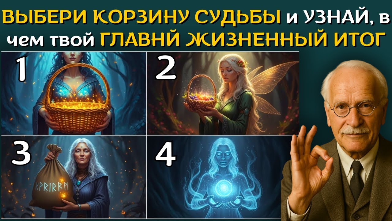 ВЫБЕРИ СВОЮ КОРЗИНУ СУДЬБЫ и УЗНАЙ, в чем твой главный жизненный итог