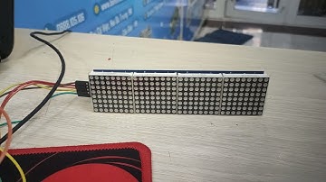 Đồng hồ esp8266 chạy chữ