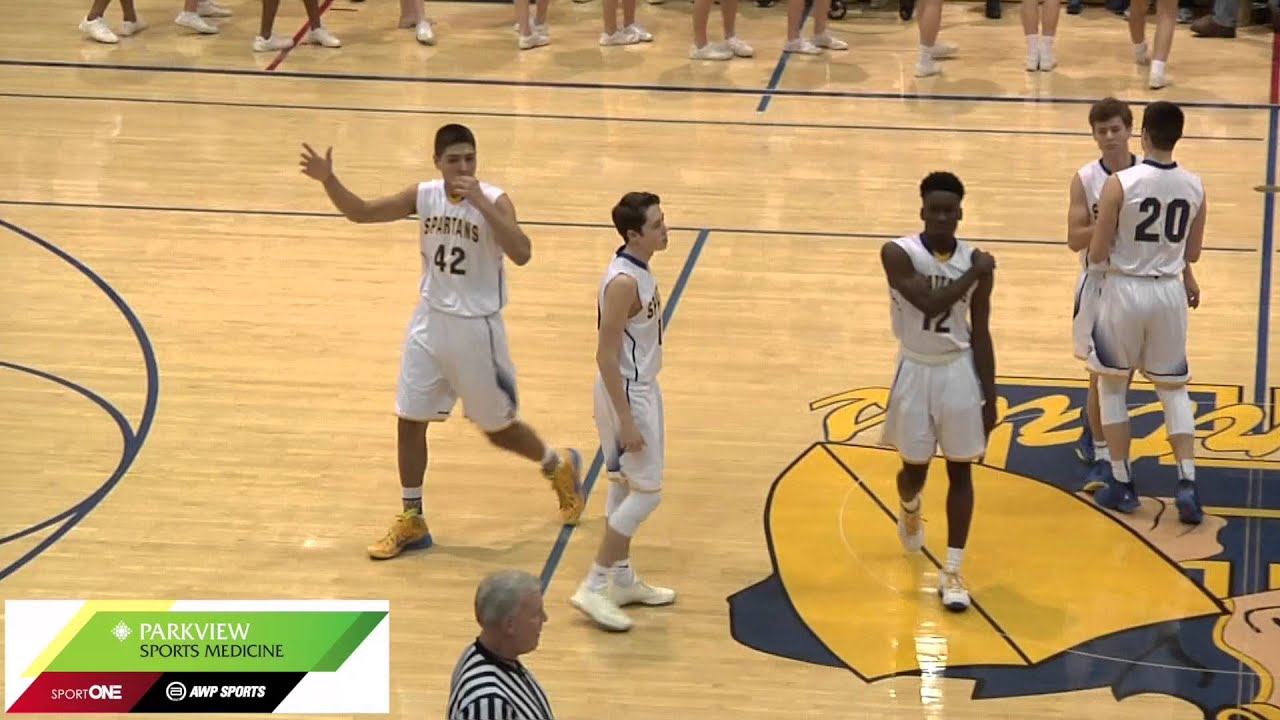 Carroll 57 at Homestead 60 | Boys Basketball Broadcast 2-19-16 indiana high school athletic association football