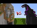 I spawn shin Godzilla Inside Temple Of Notch !! - Godzilla Destroys Temple OF Notch