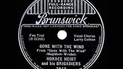 1937 HITS ARCHIVE: Gone With The Wind - Horace Hei...