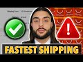 FASTEST SUPPLIERS FOR SHOPIFY DROPSHIPPING IN 2021