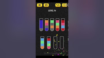 Water Sort Puzzle - Level 11 to 20 - Brain Teasers and Riddles app for iPhone, iOS and Android