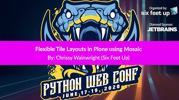 "Flexible Tile Layouts in Plone using Mosaic" by: Chrissy Wainwright