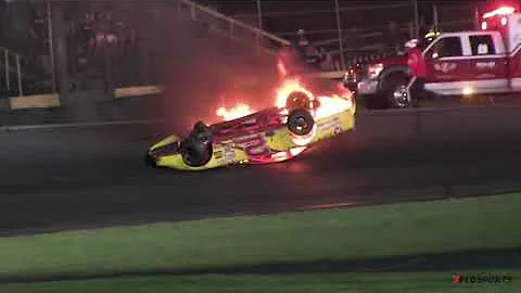 Stephen Donahue Flip - Late Models @ Thunder Road