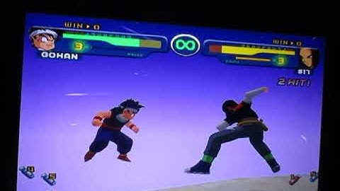 Dragon Ball Z Budokai(Gamecube)-Kid Gohan vs Android 17