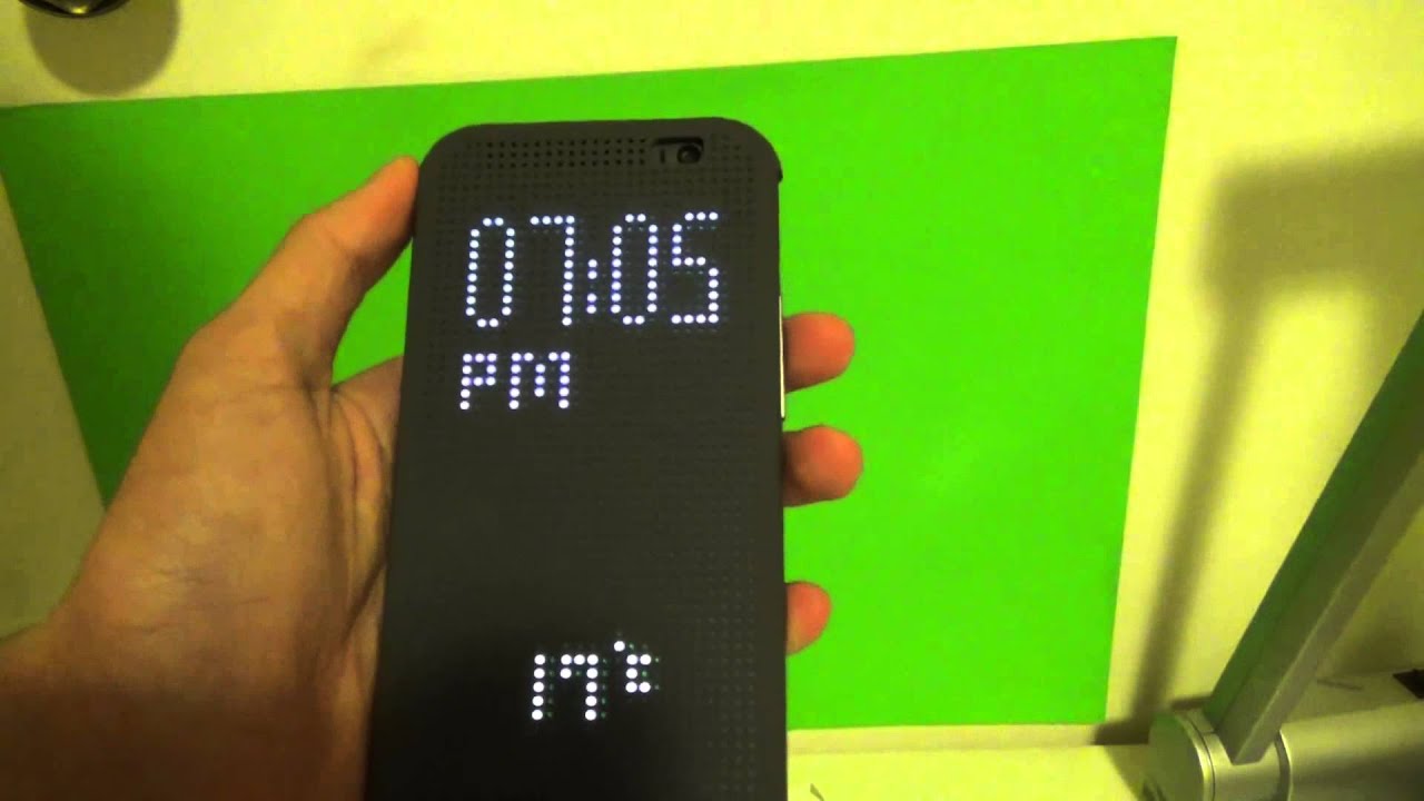 HTC One (M8) Dot View Case | Unboxing and Hands-On!