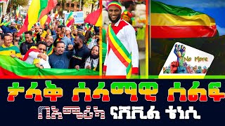 ታላቅ ሰላማዊ ሰልፍ በአሜሪካ ናሽቪል ቴነሲ