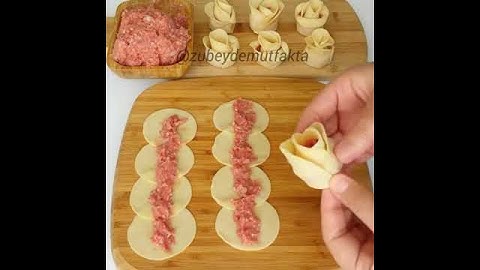 رمضان 2019...اسهل وردات باللحمmeat flowers
