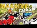 STOP CRASHING PLEASE!  -  Rolling Line VR Toy Train Simulator  -  Map