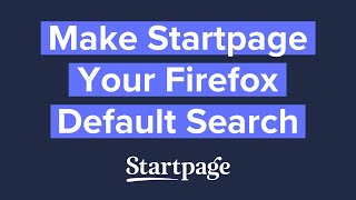 Make Startpage Your Firefox Default Search Engine screenshot 5