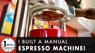 I Built an Espresso Machine!