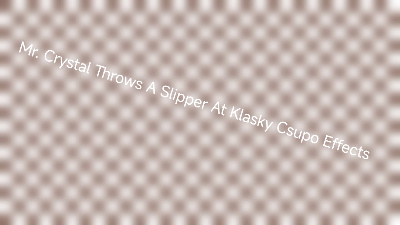 Mr. Crystal Throws A Slipper At Klasky Csupo Effects