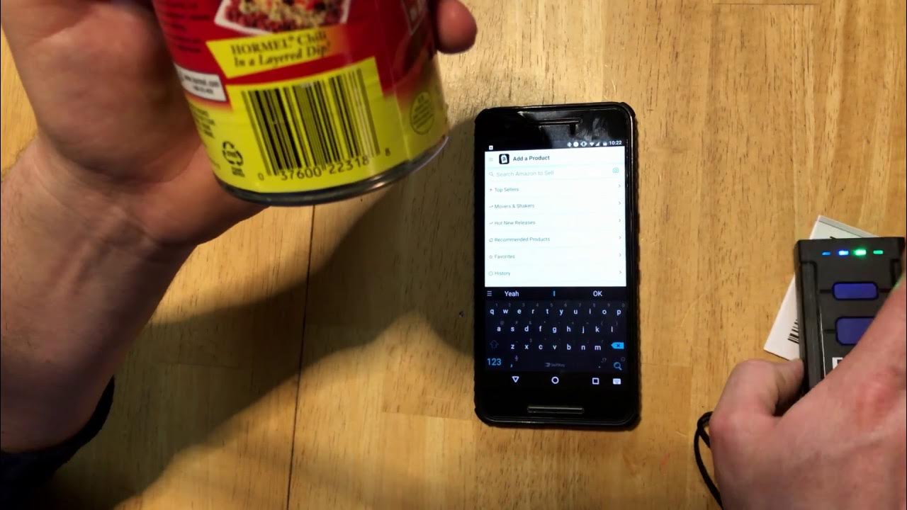 Eyoyo Portable 1D Bluetooth Wireless Barcode Scanner, great option for