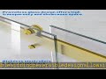 Bathtub Shower Door, 60″x 62″ Semi-Frameless Sliding Shower Door, Double Sliding Bypass Glass Showe