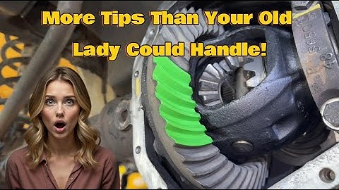 A Load of Tips for Your Rear (Diff)