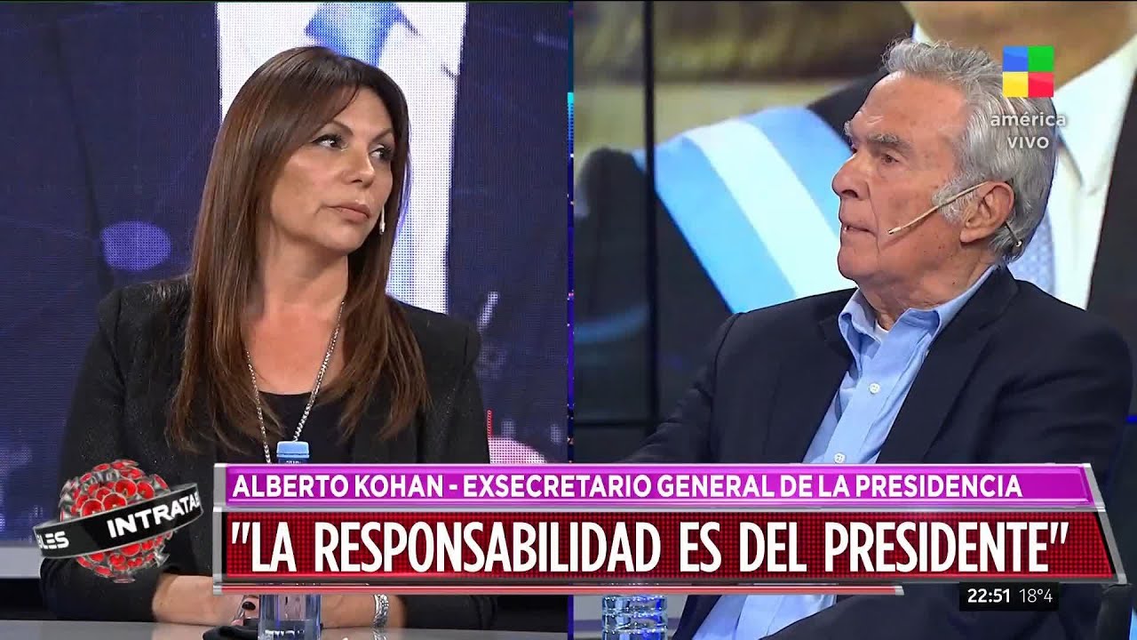 Alberto Kohan: "El poder lo ejerce el Presidente de la Nación"