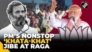 With 10 ‘Khata-Khat’ barbs, PM Modi tears into Rahul Gandhi in Pratapgarh