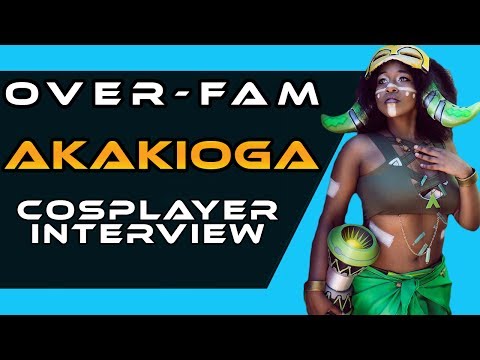 Overwatch Cosplay: Akakioga OVERFAM Interview - Orisa & Symmetra Overwatch Cosplay: Akakioga OVERFAM Interview - Orisa & Symmetra