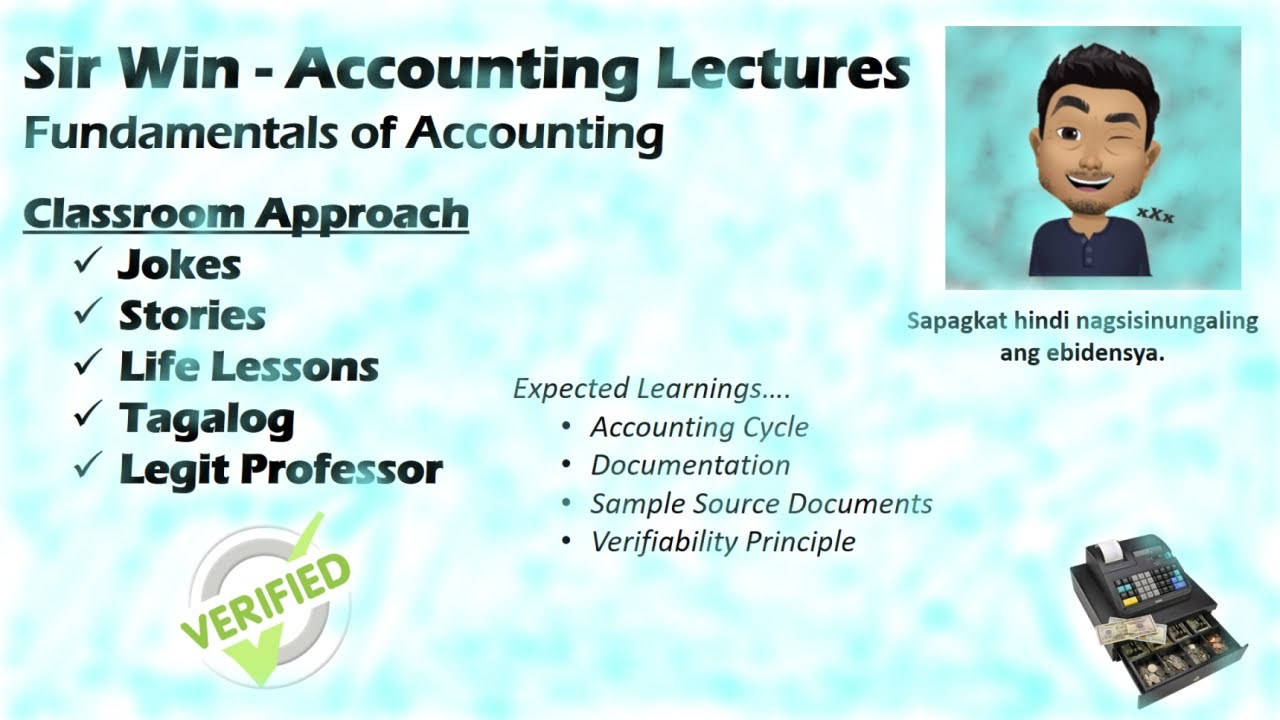 Lecture 01 Documentation. Accounting Cycle. [Fundamentals of
