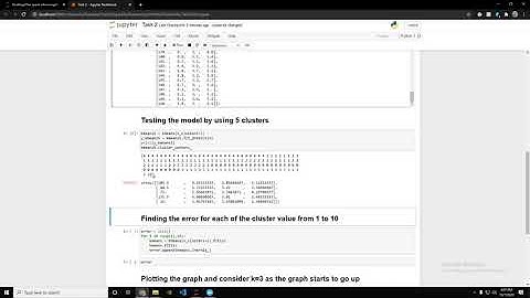 Finding optimal number of clusters for k-means clustering | The Spark Foundation Internship task 2