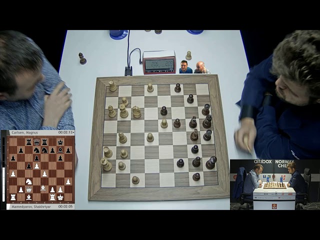 Ultima jornada en el Norway Chess: Carlsen y Mamedyarov luchan el