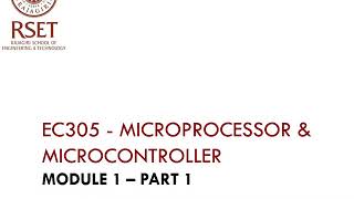 MPMC Module1 part2