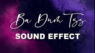 Ba Dum Tss Sound Effect | NO COPYRIGHT 🎤🎶