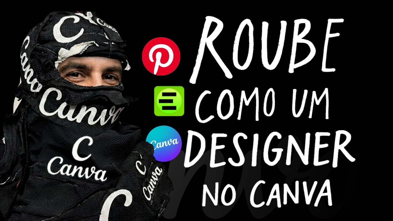 Roube como um Designer no Canva - Como Usar Referência no Design Sem Copiar (Passo a Passo)
