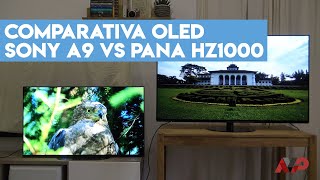 Comparativa Sony A9/A8 vs Panasonic HZ1000: OLED Side vs Side