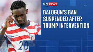 UEFA accuses FIFA of crossing 'red line' by suspending US striker's red card ban