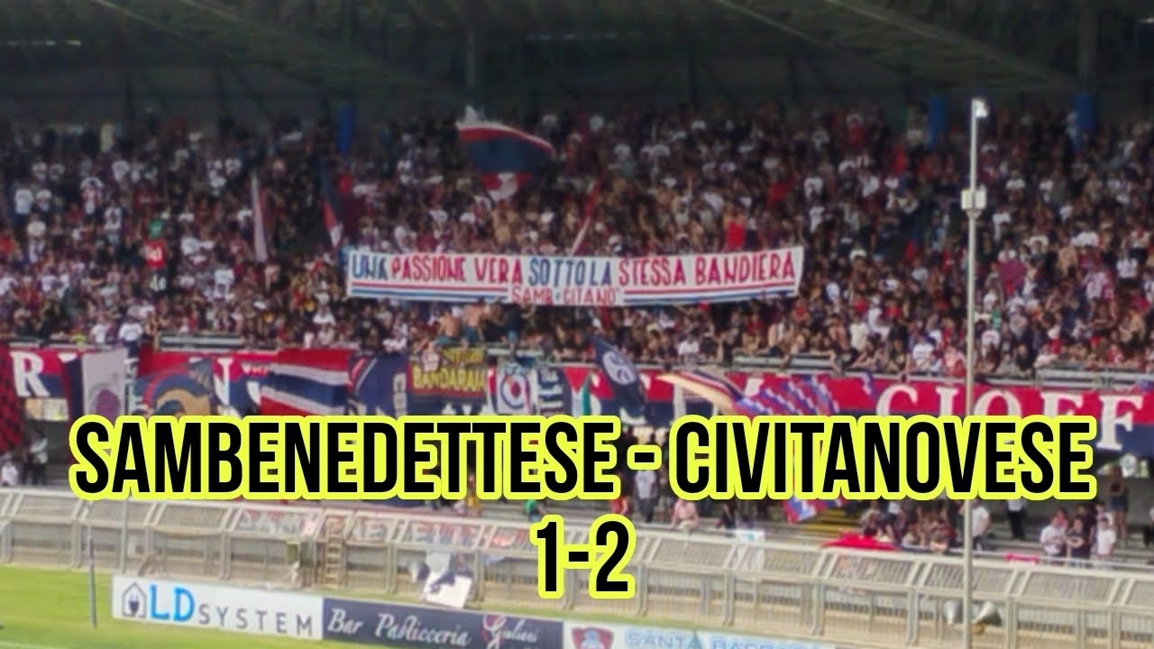 VLOG EPISODIO 15: SAMBENEDETTESE - CIVITANOVESE 1-2 ❤️💙