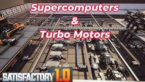 Automating Turbo Motors and Supercomputers - Load Balancing Satisfactory 1.0