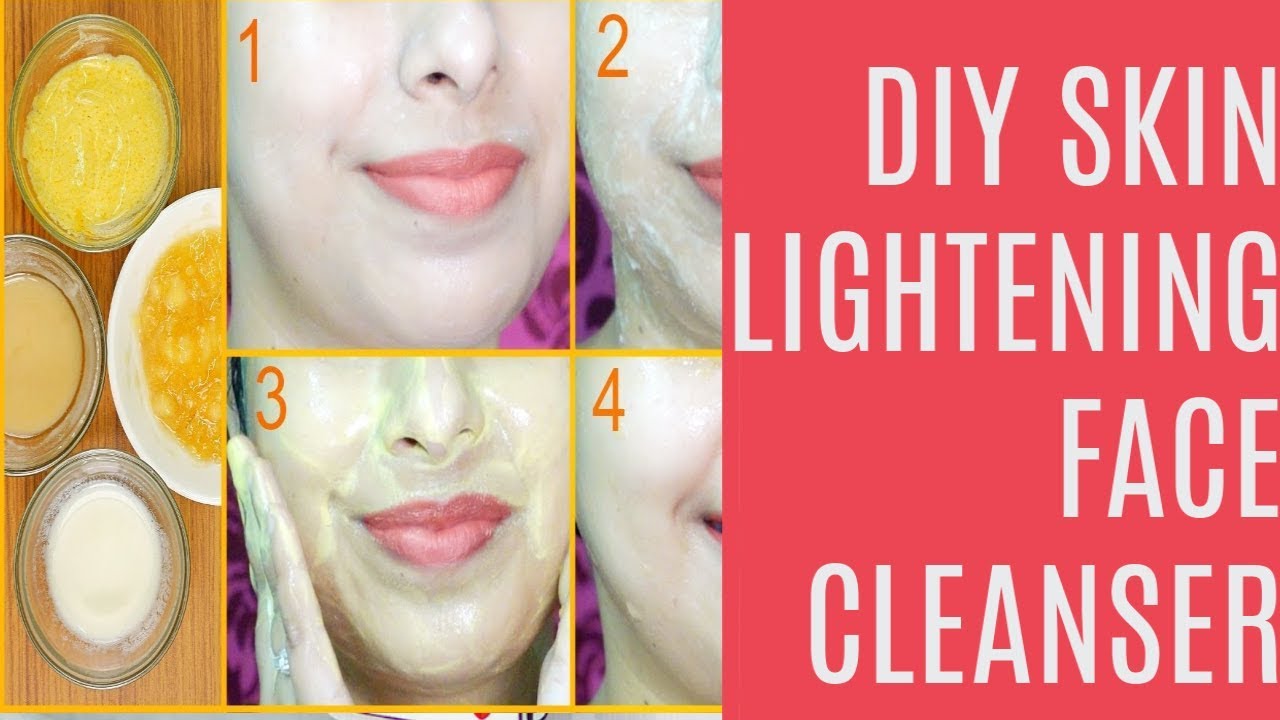 DIY SKIN LIGHTENING FACE CLEANSER NATURAL FACE WASH FOR ACNE, ACNE SCARS, HYPERPIGMENTATION