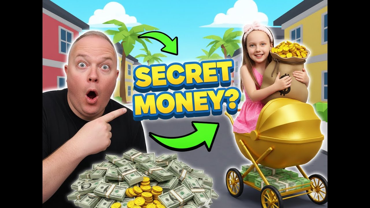 IZZI FOUND A SECRET STASH?! 💰 Dad & Izzi Brookhaven RP