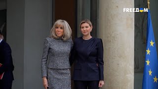 Встреча первых леди Украины и Франции: рабочие моменты