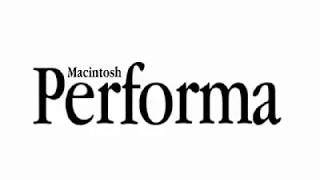 Power Macintosh Performa Intro Clip