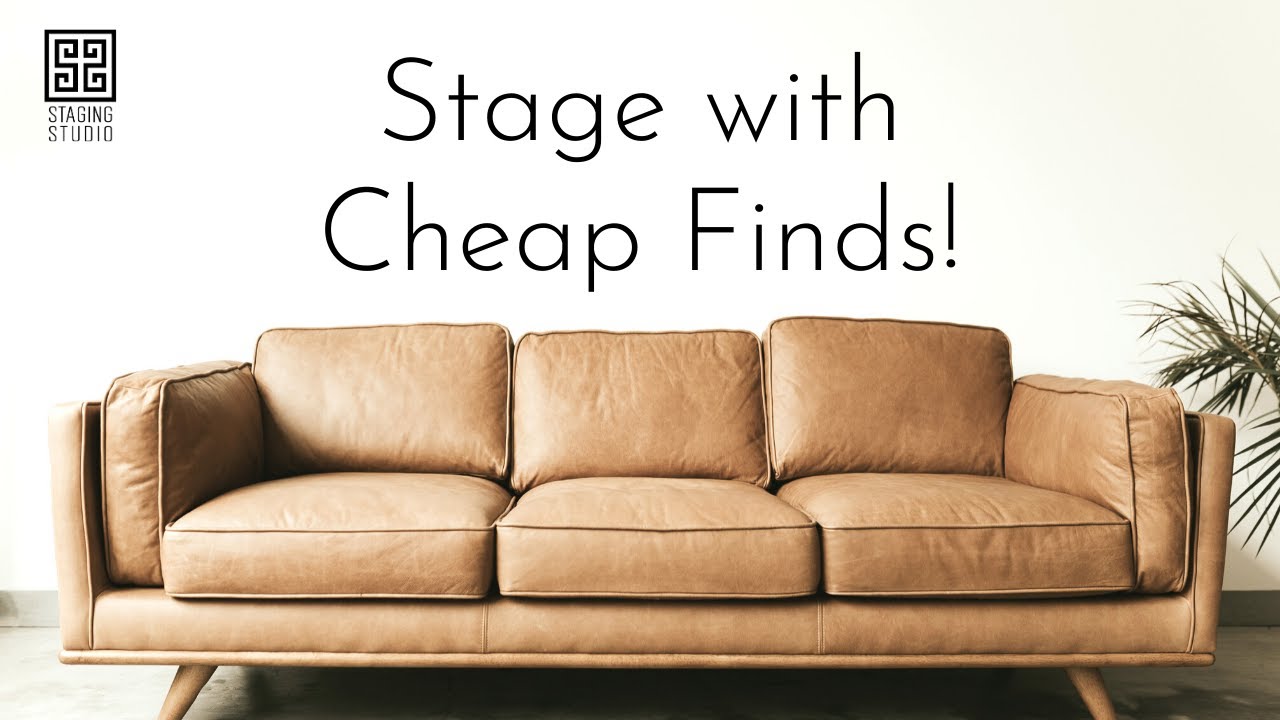 Garage Sale Scores: How to Stage With Cheap Finds!