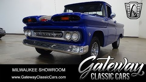 MWK#1326, 1961 Chevrolet Apache, Gateway Classic Cars of Milwaukee